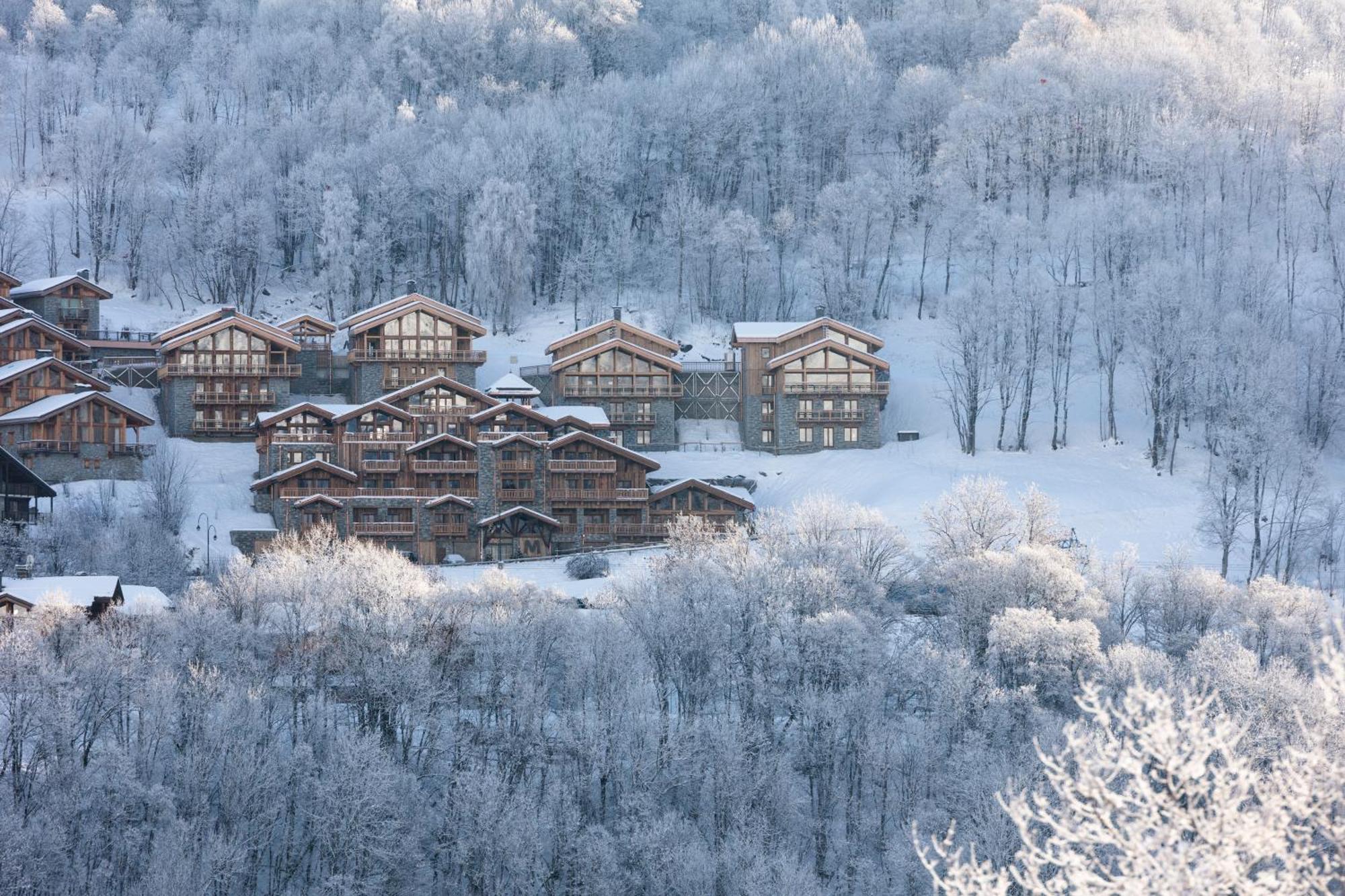 M Lodge & Spa Saint-Martin-de-Belleville Bagian luar foto