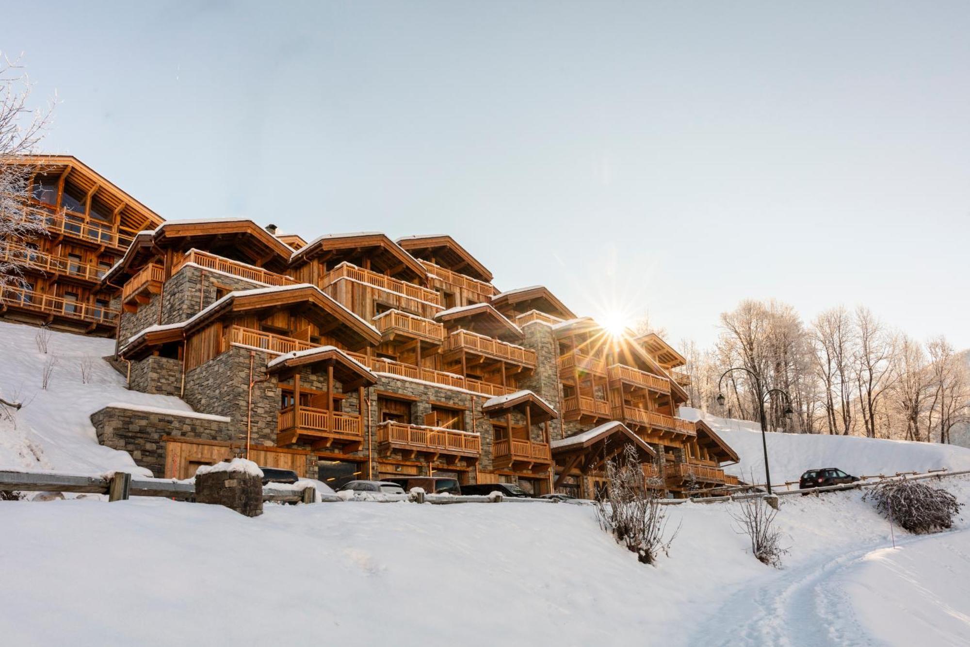 M Lodge & Spa Saint-Martin-de-Belleville Bagian luar foto
